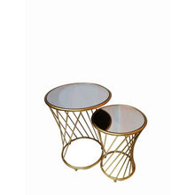 Load image into Gallery viewer, Houston Sphere Style Table Set / Shi8-St4- Gold
