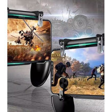 Load image into Gallery viewer, Mobile Phone Game Controller + Free Mobile Gaming Anti Sweat Thumb Sleeves
