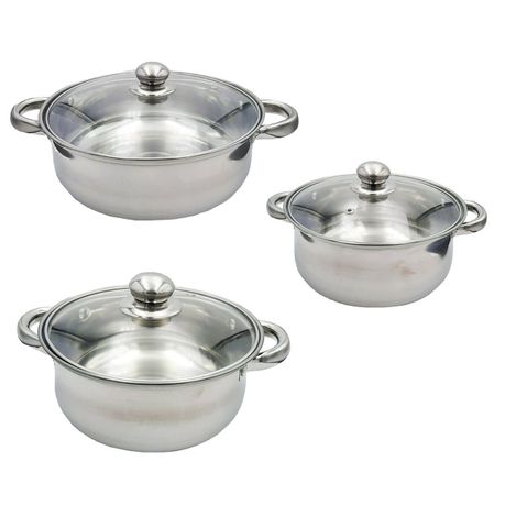 Home 6 Piece Cookware Set - Pot Set Buy Online in Zimbabwe thedailysale.shop