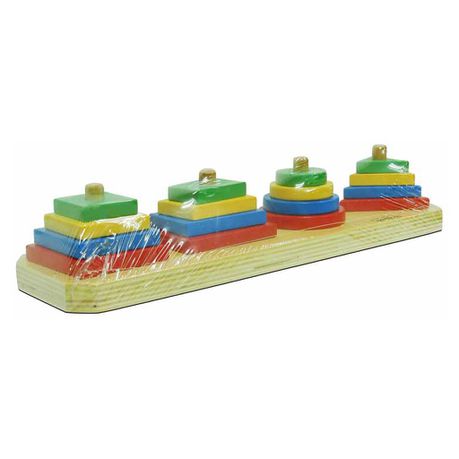 Wooden Blocks - Stackable Buy Online in Zimbabwe thedailysale.shop