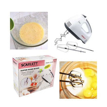 Load image into Gallery viewer, Scarlett England 7 Speed Super Hand Mixer-260w
