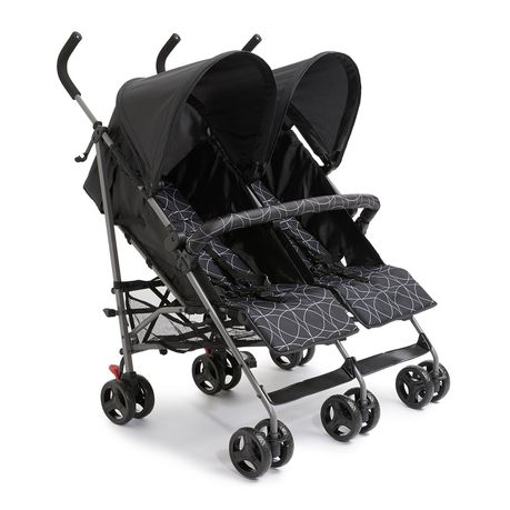 George & Mason -  Compact Twin Toddler Stroller Black Buy Online in Zimbabwe thedailysale.shop