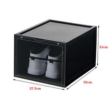 Load image into Gallery viewer, Anti-dust Thicken Transparent Stackable Drawer Type Magnet Shoe Box
