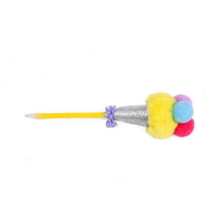 Cubiesquad Ice-Cream Cone Pen - Yellow