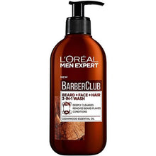 Load image into Gallery viewer, Loreal Men Expert Barber Club Face &amp; Hair Wash - 200ml
