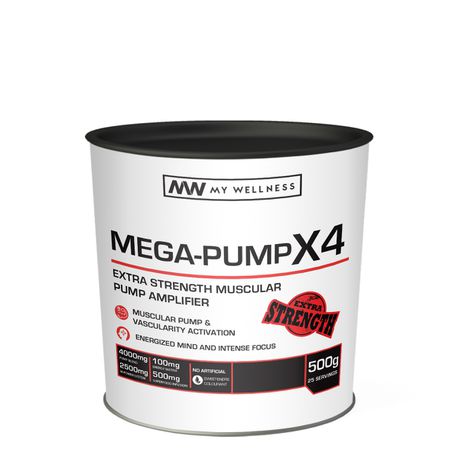 My Wellness - Mega Pump - 500g - Orange