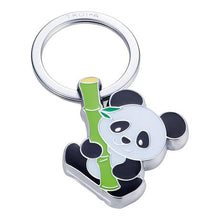 Load image into Gallery viewer, TROIKA Keyring BAMBOO PANDA in Support of The National Geographic Society
