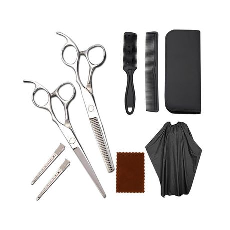 9 Piece Professional Haircut Scissors Kit Buy Online in Zimbabwe thedailysale.shop