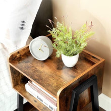 Load image into Gallery viewer, Bragg Rio Rustic Bedside Table, Brown
