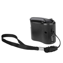 Load image into Gallery viewer, Techme Portable 5.5V USB Emergency Charger Hand Crank Charger
