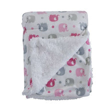 Load image into Gallery viewer, Mink Sherpa Blanket - Pink
