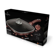 Load image into Gallery viewer, Berlinger Haus 28cm Marble Coating Grill Pan with Lid - i-Rose Edition
