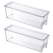 Load image into Gallery viewer, Pack of 2 Multi-Functional Storage Containers with Lids
