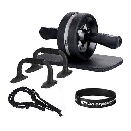 Home Fitness 6-in-1 Abdominal Roller Exercise kit Buy Online in Zimbabwe thedailysale.shop