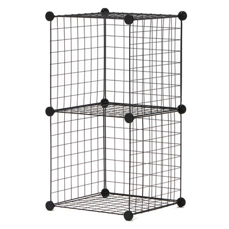 Gretmol Modular Wire Storage Cubes - Black Buy Online in Zimbabwe thedailysale.shop