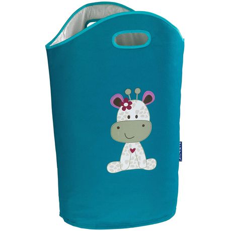 Wenko - Kids 24L Laundry Basket - Greta - Petrol