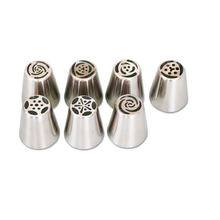 Load image into Gallery viewer, 7 Pieces Stainless Steel Icing Piping Nozzles for Decorating Cakes
