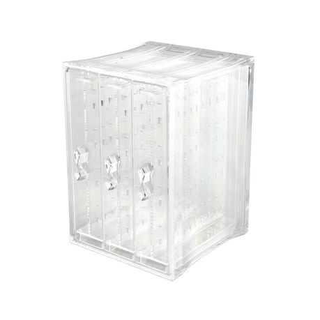 Acrylic Jewelry Storage Box - Earring Display Stand Organizer/Holder Buy Online in Zimbabwe thedailysale.shop