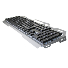 Load image into Gallery viewer, RGB Illuminated Floating Mechanical Game Metallic Keyboard &amp; Mouse Set Q808
