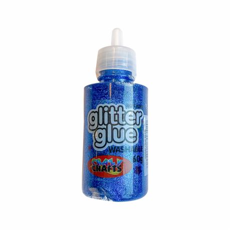 60g Glitter Glue - Blue Buy Online in Zimbabwe thedailysale.shop