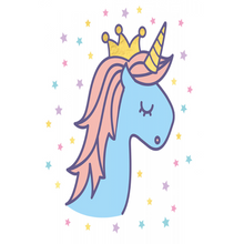 Load image into Gallery viewer, Tattoo Kids - Unicorn with Stars
