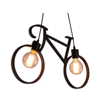 Load image into Gallery viewer, Vintage Metal Bicycle Pendant Light
