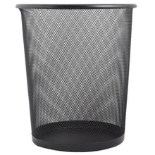 Load image into Gallery viewer, Marco Wire Mesh Trash Can - Black
