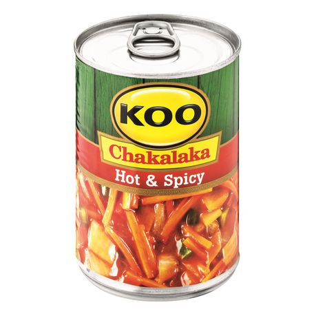 KOO - Hot & Spicy Chakalaka 12x410g Buy Online in Zimbabwe thedailysale.shop