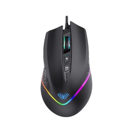 Ultimate Gaming Mouse With Side Buttons-RGB Backlit- DPI Adjustable-F805