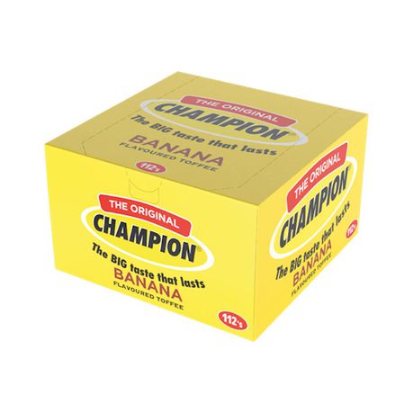 The Original Champion - Banana Flavoured Toffees Buy Online in Zimbabwe thedailysale.shop