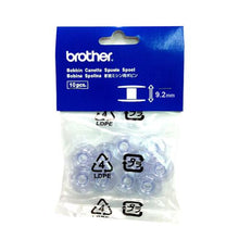 Load image into Gallery viewer, Brother 9.2 mm Plastic Bobbins (10pcs)
