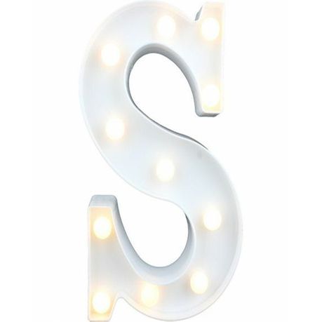 LED Lights Letter -S Buy Online in Zimbabwe thedailysale.shop