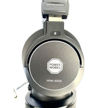 Load image into Gallery viewer, Powerworks HPW3000 Studio Closed-back Dynamic Headphones
