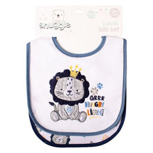 Load image into Gallery viewer, Baby Lion 2PK Jersey Bib
