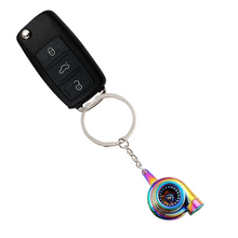 Load image into Gallery viewer, Turbo Keyring - Colourful Rainbow
