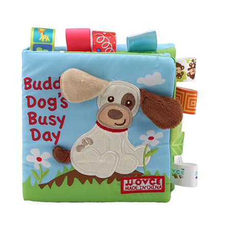 Nouvo Interactive Baby Fabric Book - Dog Buy Online in Zimbabwe thedailysale.shop