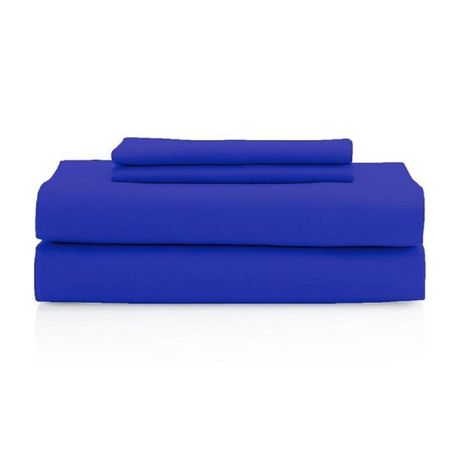 Wrinkle-Resistant Luxury King Sheet Set - Imperial Blue  4 Piece Bedding