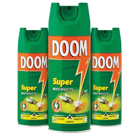 Doom - Super Multi Insect Killer 300ml - 3 Pack Buy Online in Zimbabwe thedailysale.shop