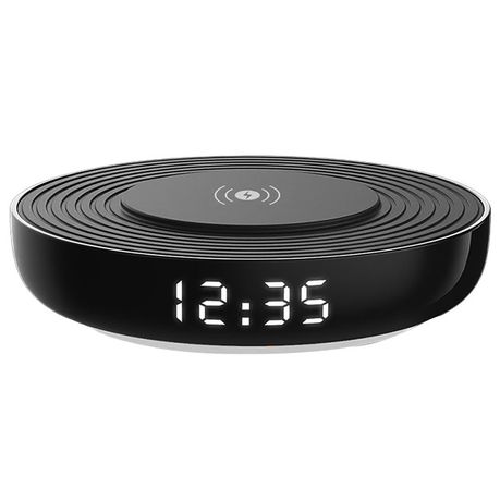 Snug Digital Clock With Fast Wireless Charger Buy Online in Zimbabwe thedailysale.shop