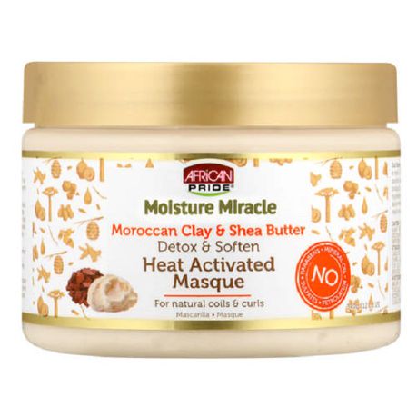 African Pride - Moisture Miracle Shea Butter & Clay Masque Buy Online in Zimbabwe thedailysale.shop