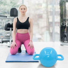 Load image into Gallery viewer, Adjustable Water Kettlebell Weight Dumbbell for Fitness Yoga-Blue
