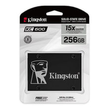 Load image into Gallery viewer, Kingston KC600 256gb 2.5 SATA SSD
