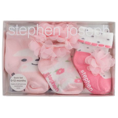 Stephen Joseph Sock Set Sloth 3 pack