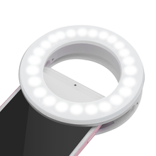 Load image into Gallery viewer, LED selfie ring light 40 LED - 3 modes
