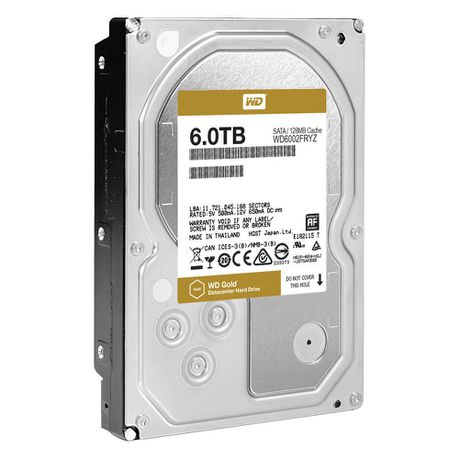 WD GOLD 6.0TB 3.5 7200RPM 256GB HDD