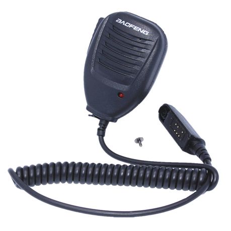 K Type Ham Radio Microphone Walkie Talkie Hand Speaker