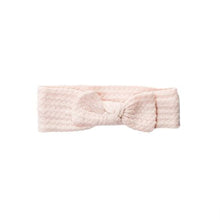 Load image into Gallery viewer, All Heart Cream Headband With Bow
