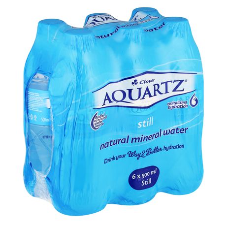 Aquartz Still Mineral Water 6x500ml Buy Online in Zimbabwe thedailysale.shop