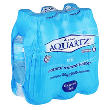 Load image into Gallery viewer, Aquartz Still Mineral Water 6x500ml
