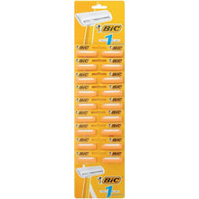 Load image into Gallery viewer, BIC 1 Sensitive Disposable Men&#39;s Razors - Hanging Card of 18
